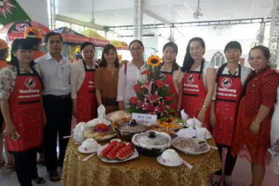 Hội thi nấu ăn do Liên đoàn Lao động Thị xã Buôn Hồ tổ chức Chào mừng ngày Quốc tế Phụ Nữ 8/3