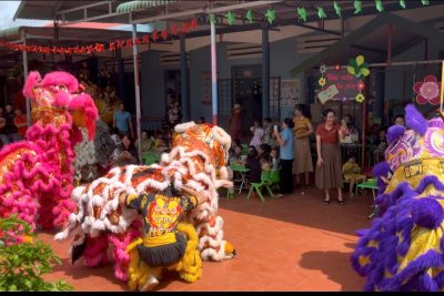 Tết trung thu 2025 của các bé trường MG Hoa Đào