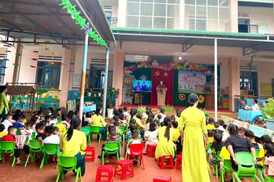 Trường MG Hoa Đào khai giảng năm học mới 2025 – 2026